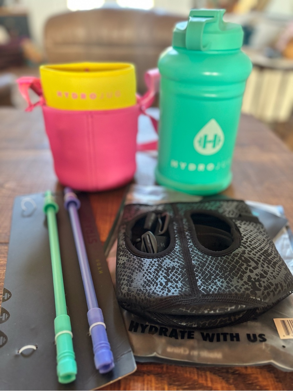 Hydro Jug Water Bottle Bundle 55oz